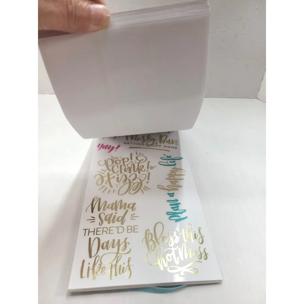 Happy Planner QUOTES 424 Pieces BRAND NEW 30 Pages of Stickers 3 Missing